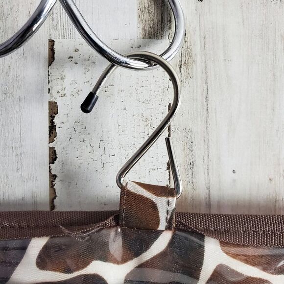 Pink Animal Print Hanging Toiletry Bag - Picture 5 of 8